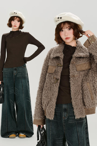 レトロラッフルドエッジトップス