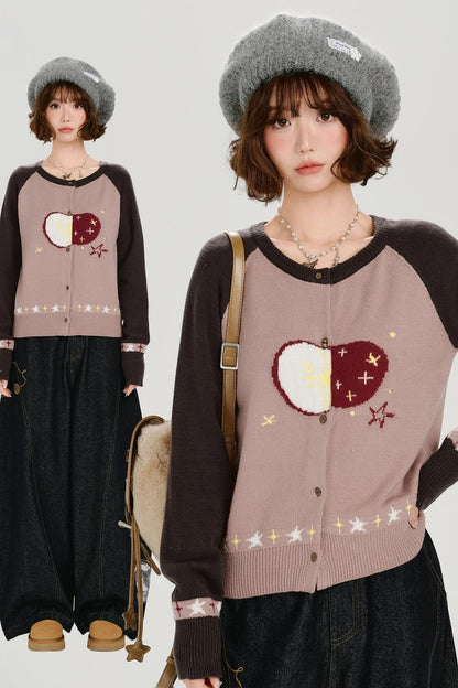 アメリカンレトロカーディガン