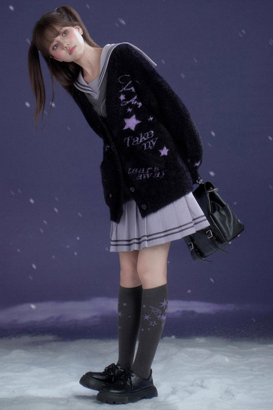 スイートクールグラフィティカーフソックス