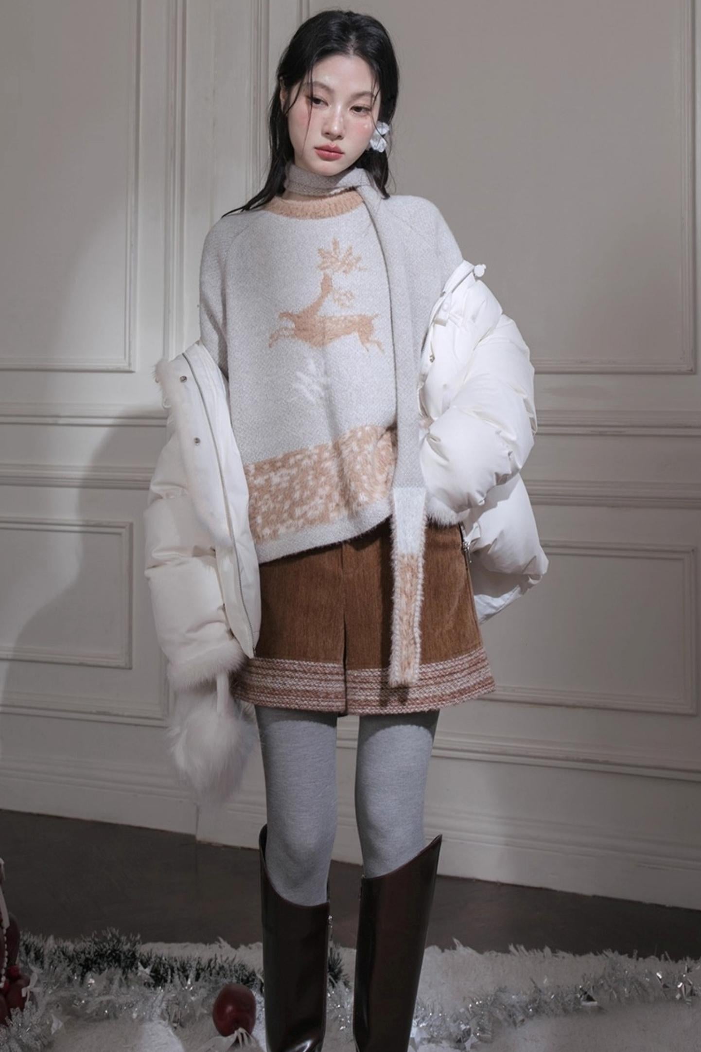 コーデュロイステッチショートパンツ