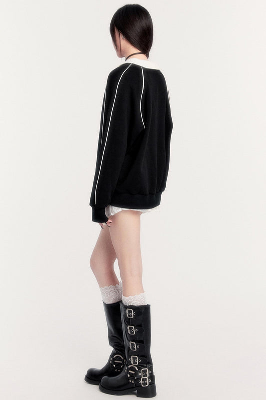 Retro Sporty Sweatshirt