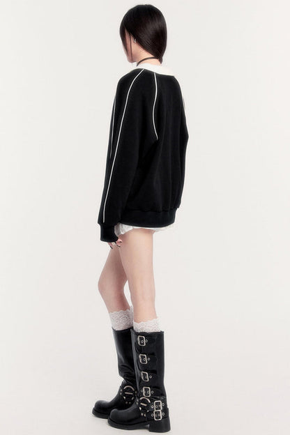 Retro Sporty Sweatshirt