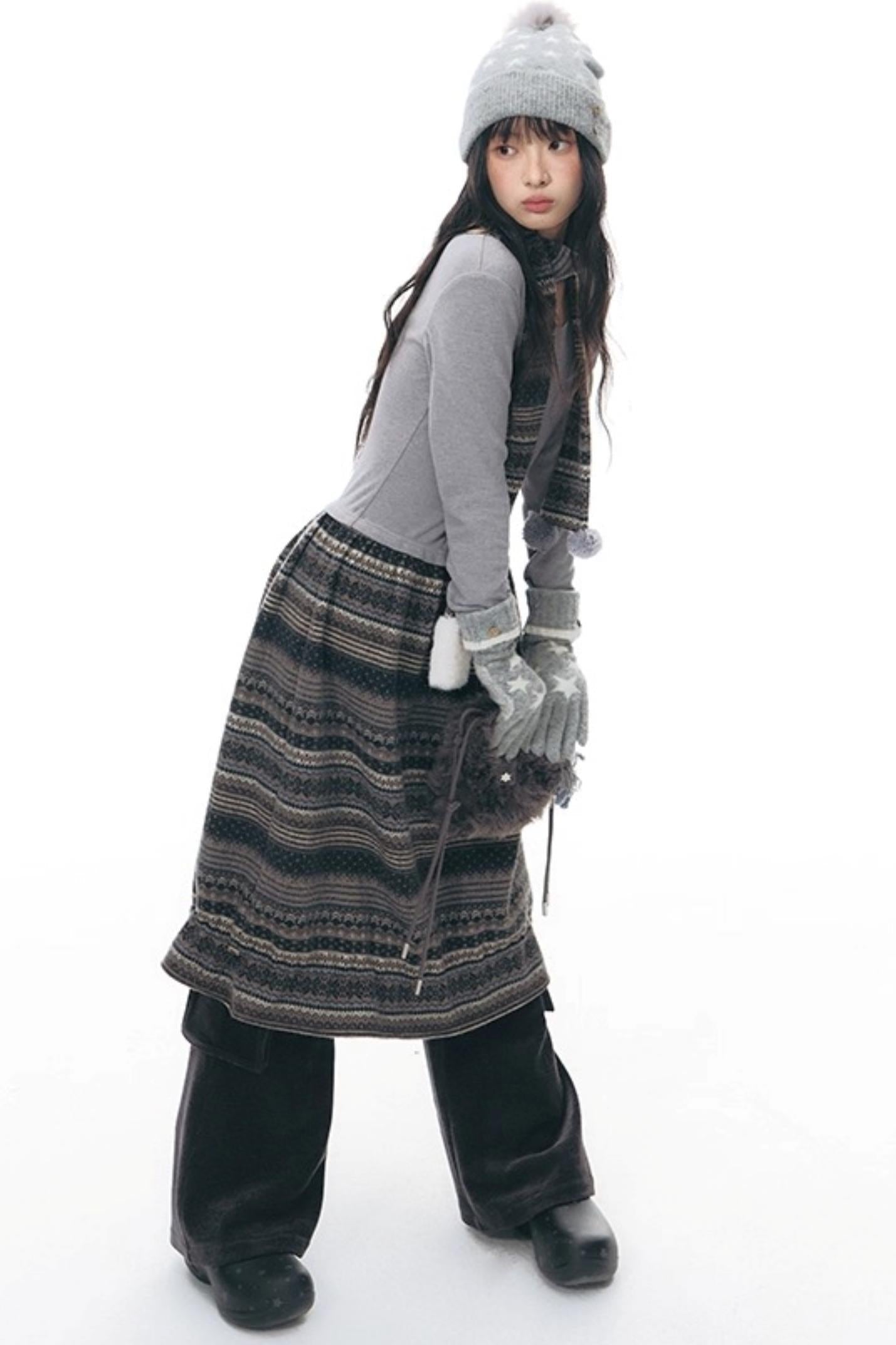 Island Slim Dress + Scarf