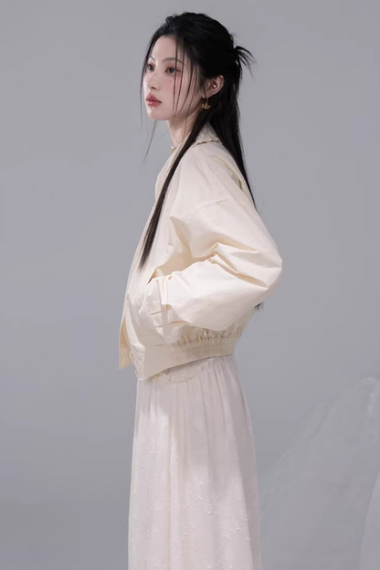 レモンイエローライトウェイトジャケット