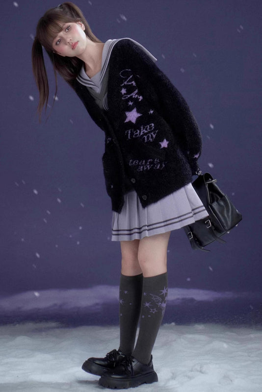 スイートレイパープルセーラードレス