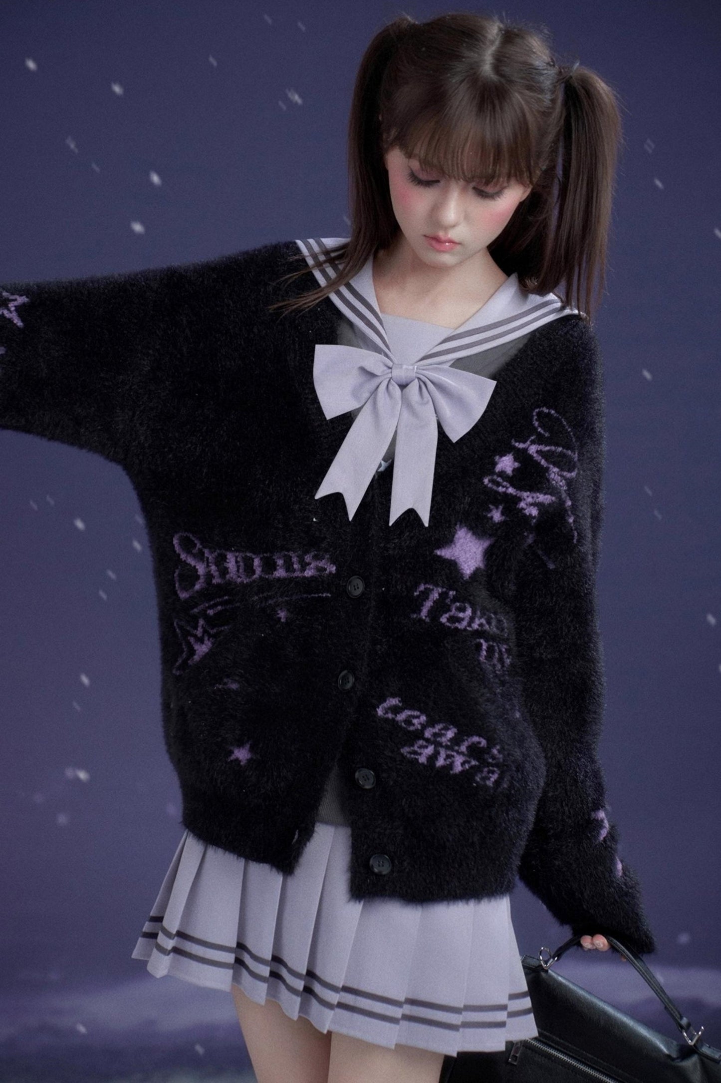 sweet ray purple sailor dress