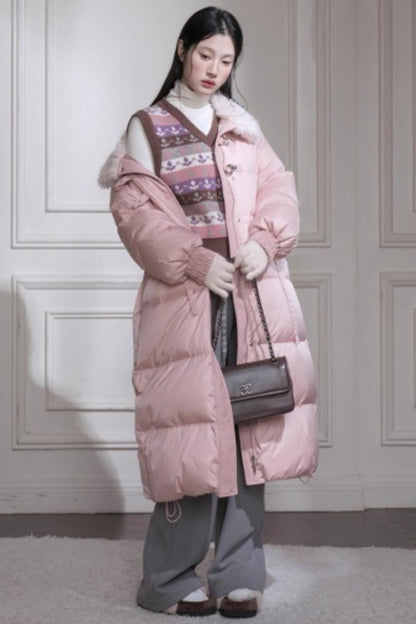 レトロガーリーチューリップニットベスト