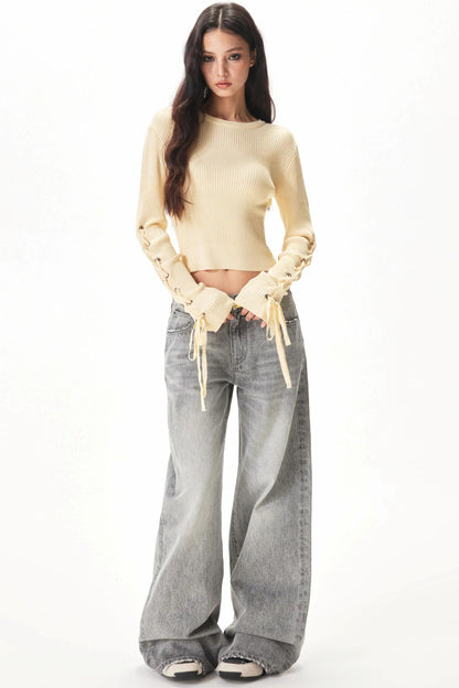 라이트 그레이 라인스톤 진