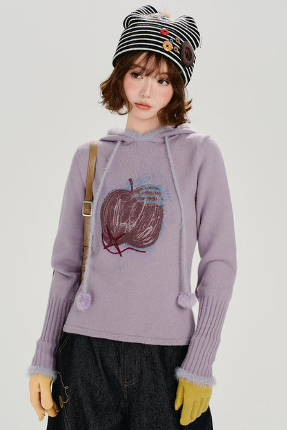 アップルタイトフードトップス