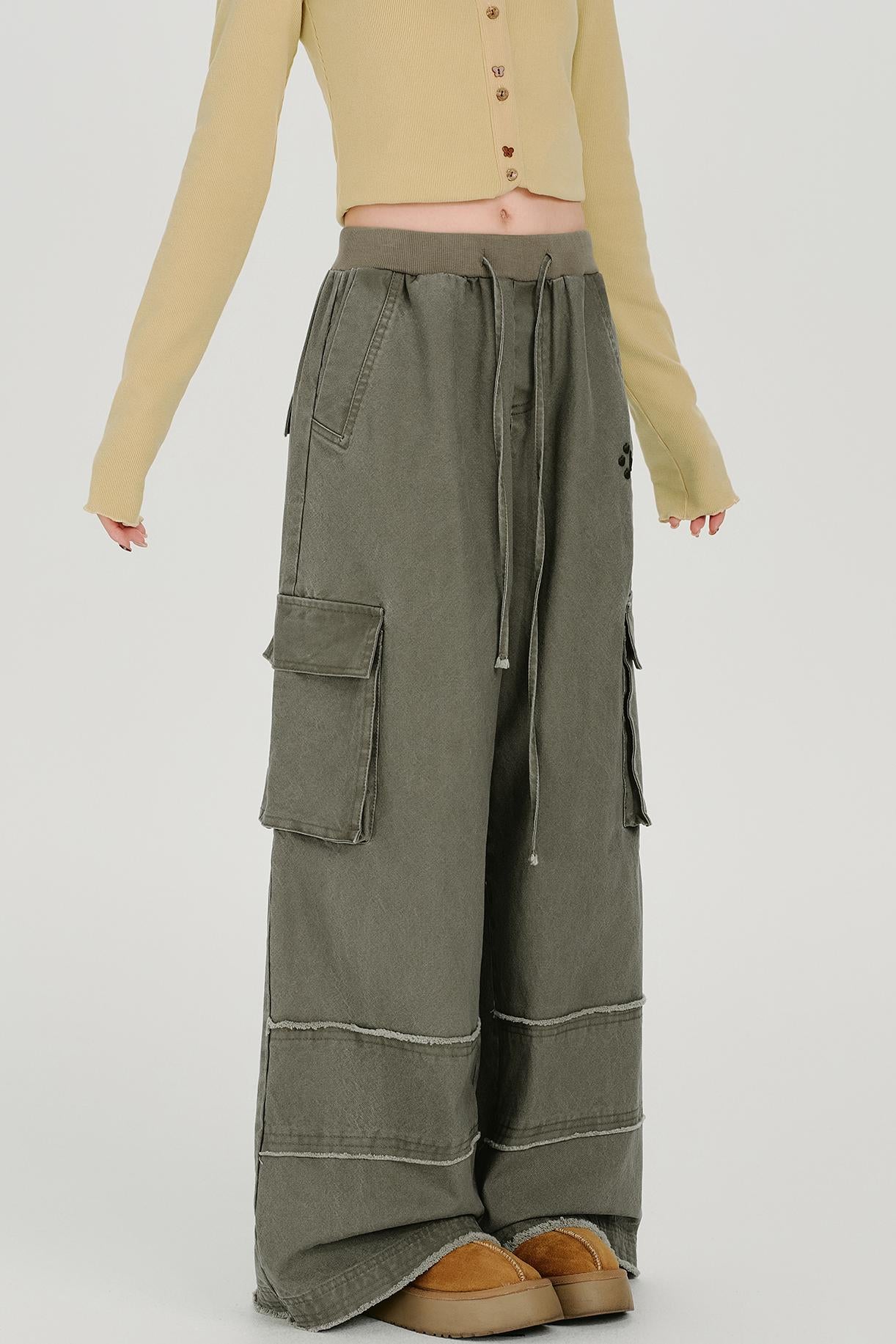 アメリカンレトロウォッシュドパンツ