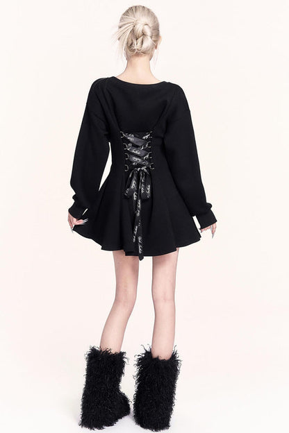 モードシックポケットドレス