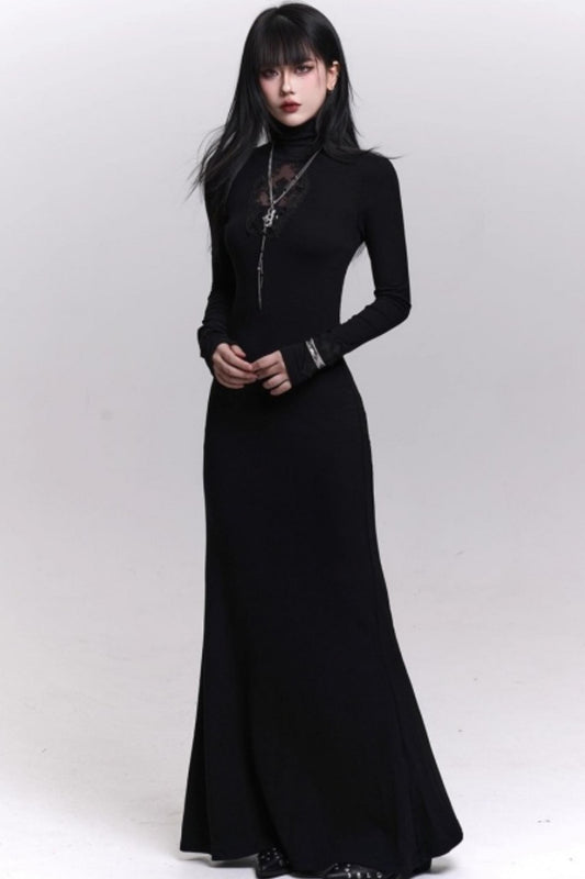 ダークゴシックブラックドレス