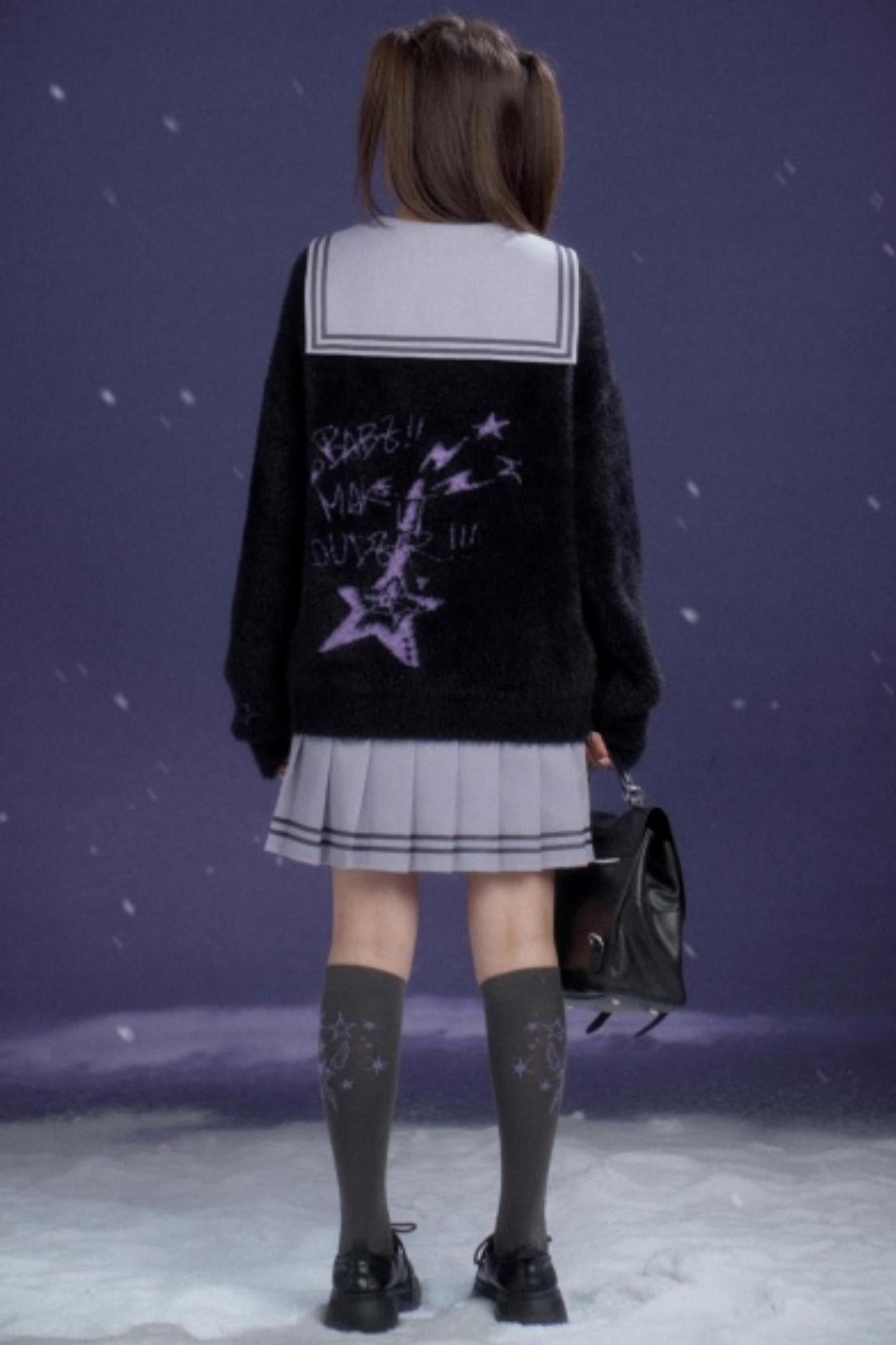 Heart Beat Graffiti Cardigan