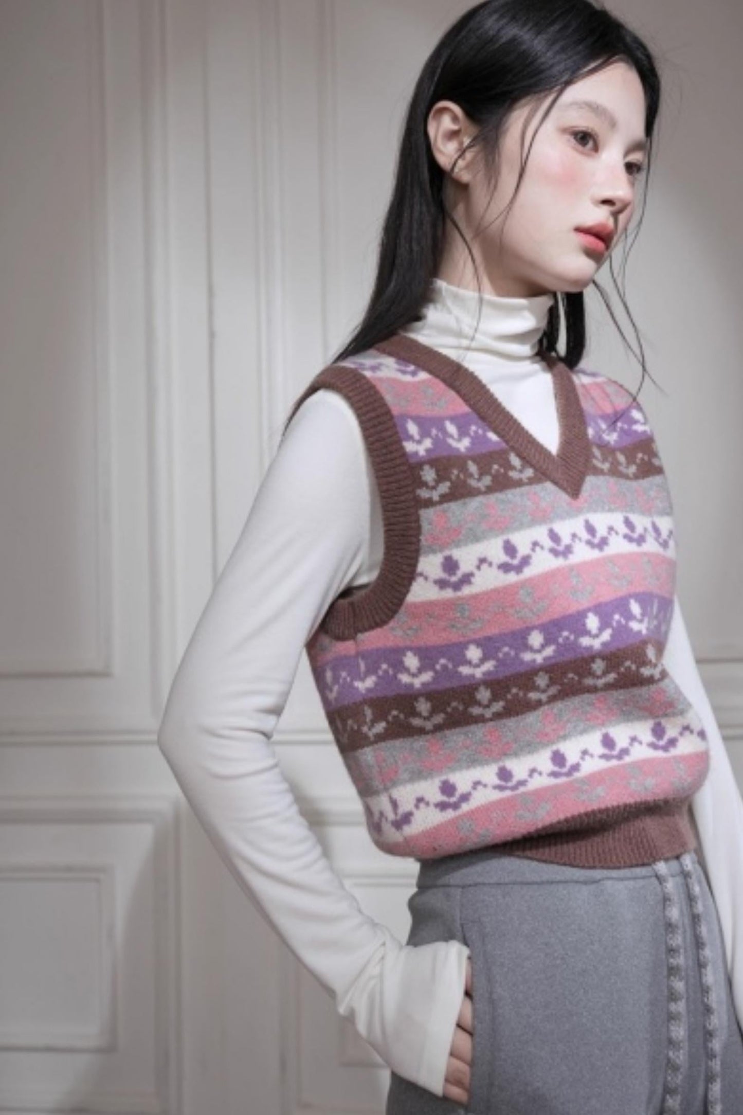 ベルベットスウェットフレアパンツ