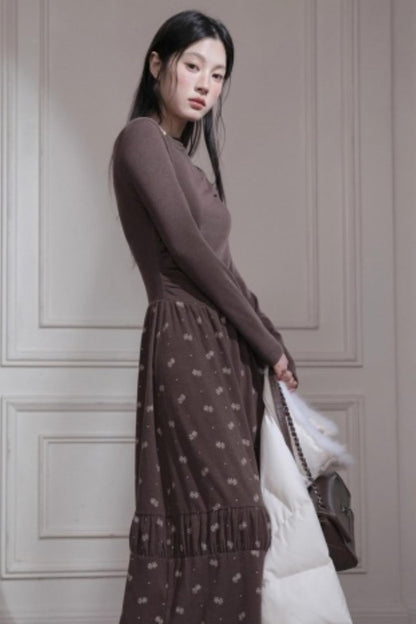 スノーフレークロングドレス