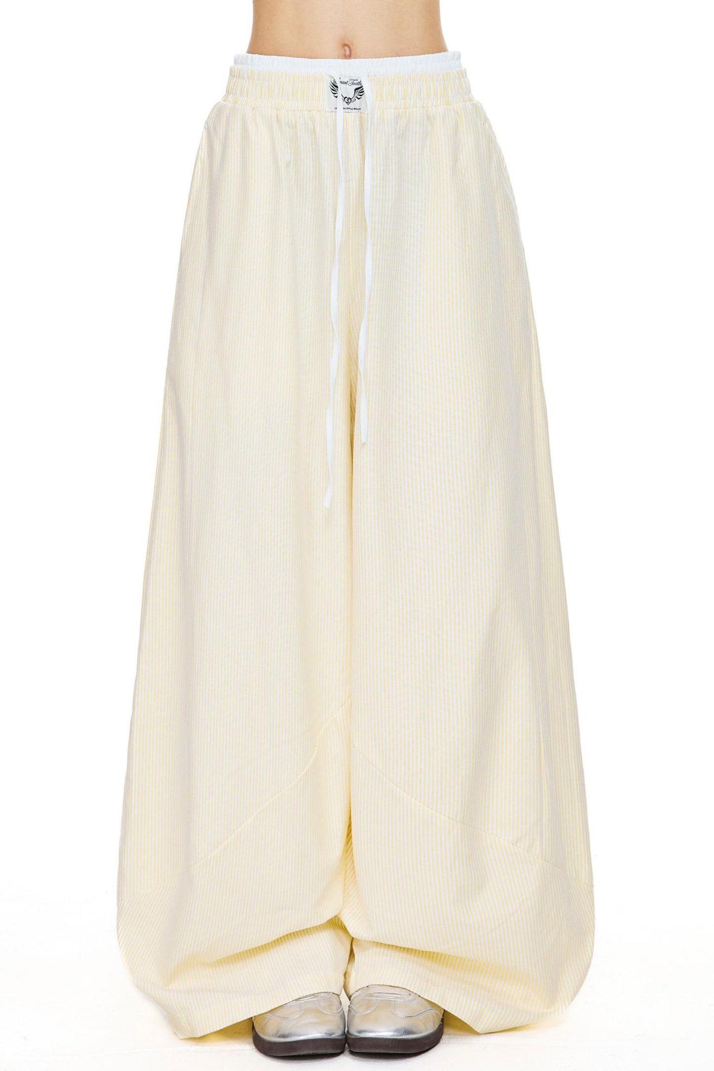 Stripe Loose Wide Leg Pants