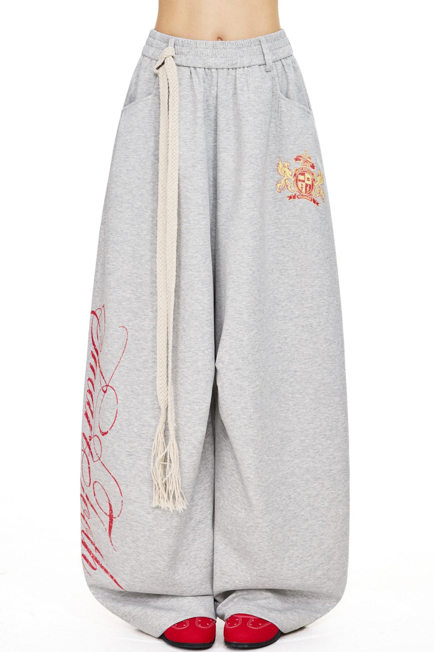 Letter Logo Loose Sweatpants