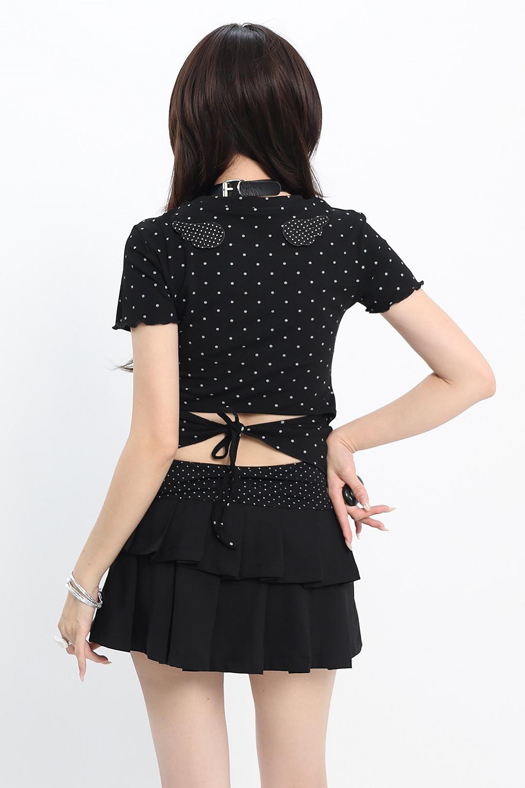 Y2K Star Line Fitted Top