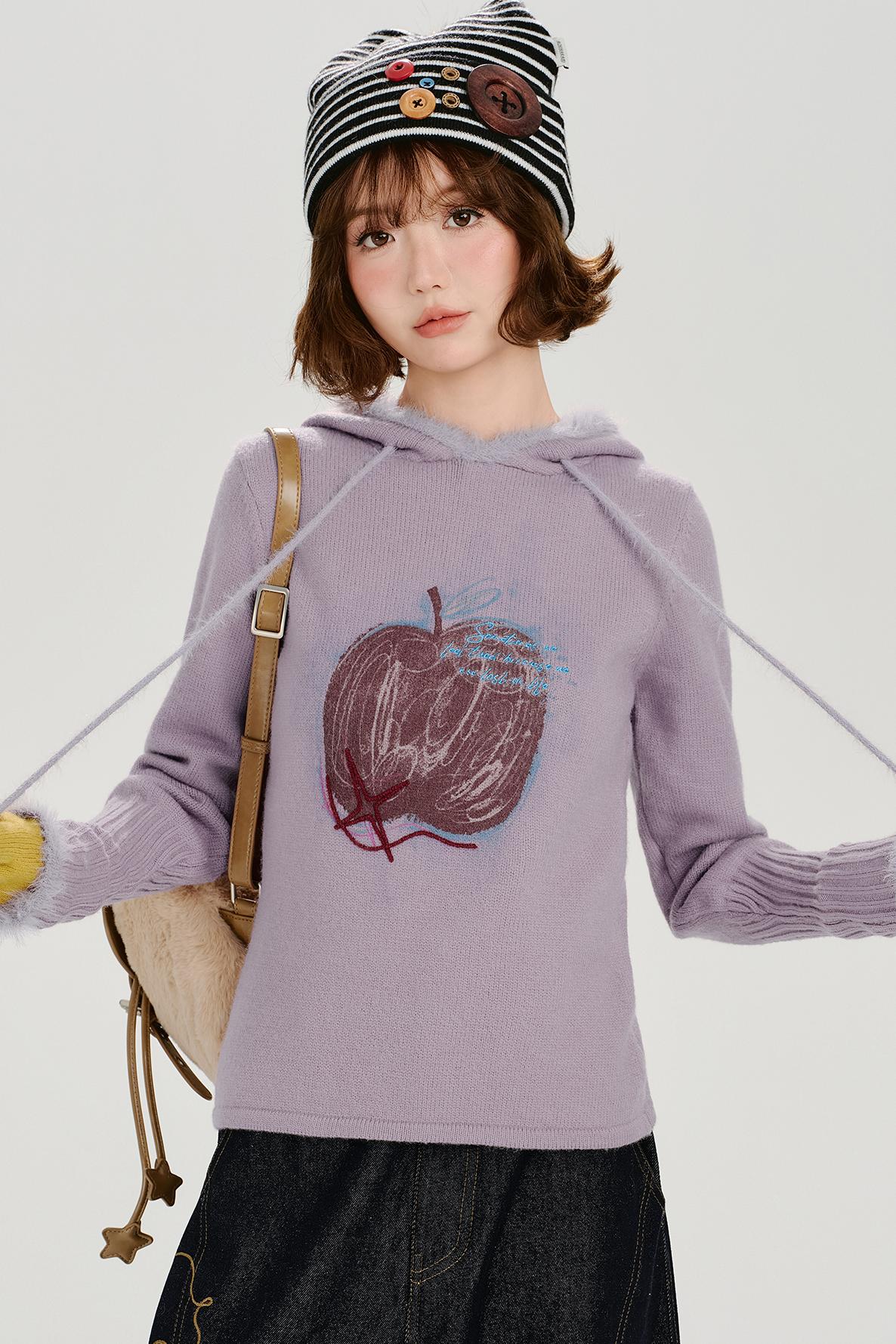 アップルタイトフードトップス