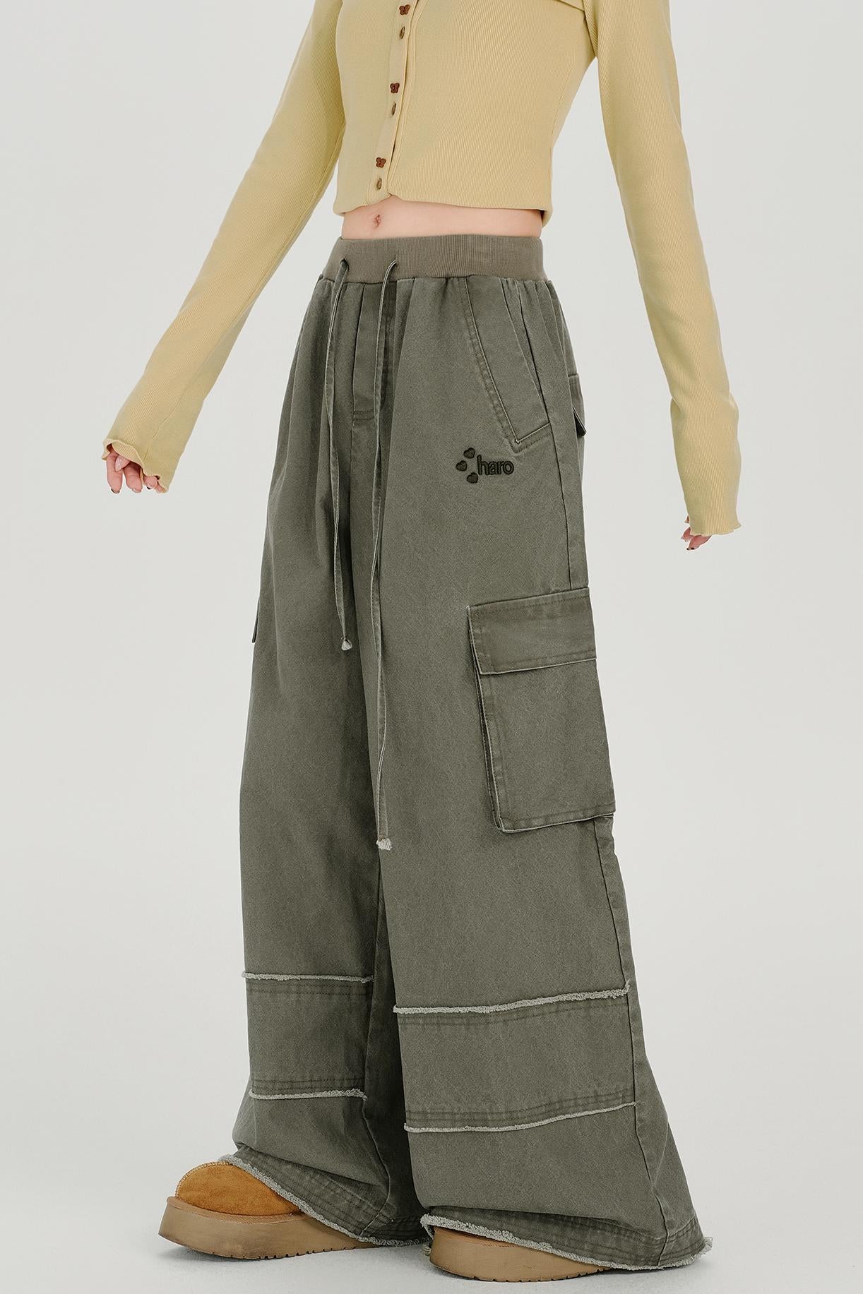 アメリカンレトロウォッシュドパンツ