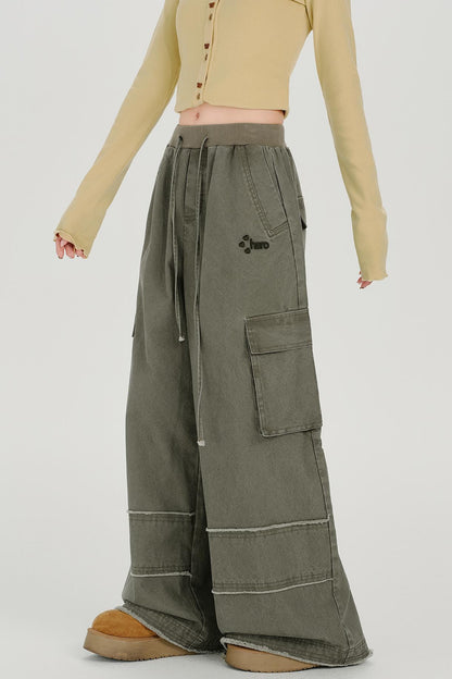 アメリカンレトロウォッシュドパンツ