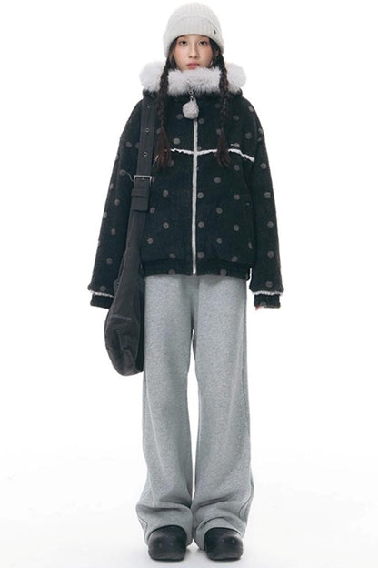 カジュアルワイドレッグパンツ