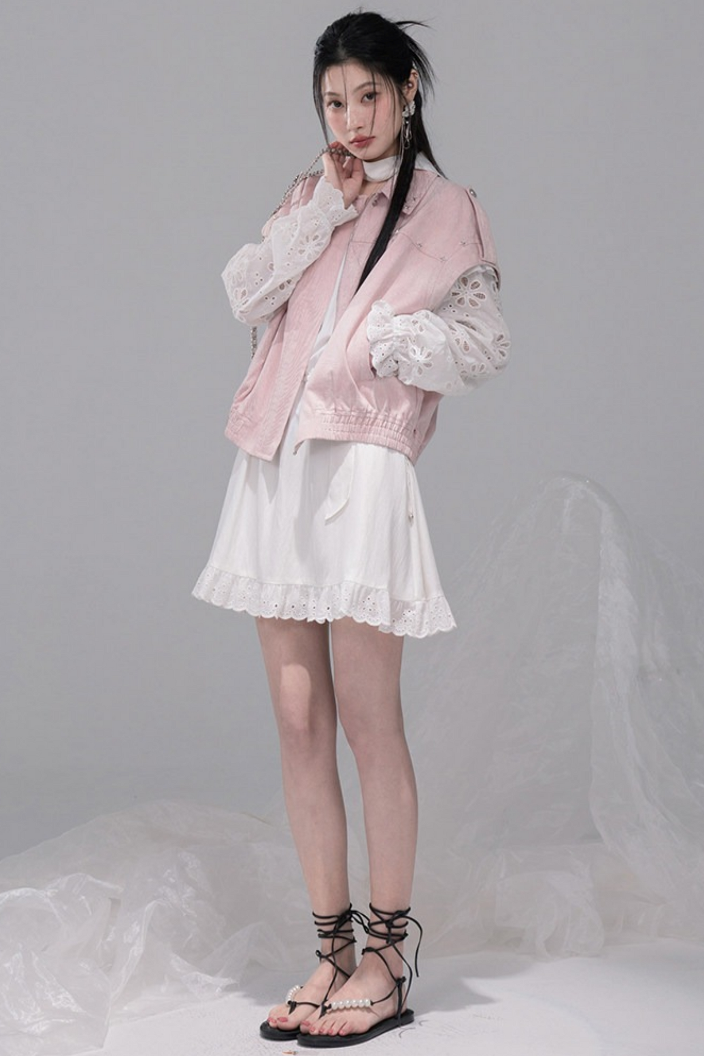 Pure Lily Sheer Sweet Dress