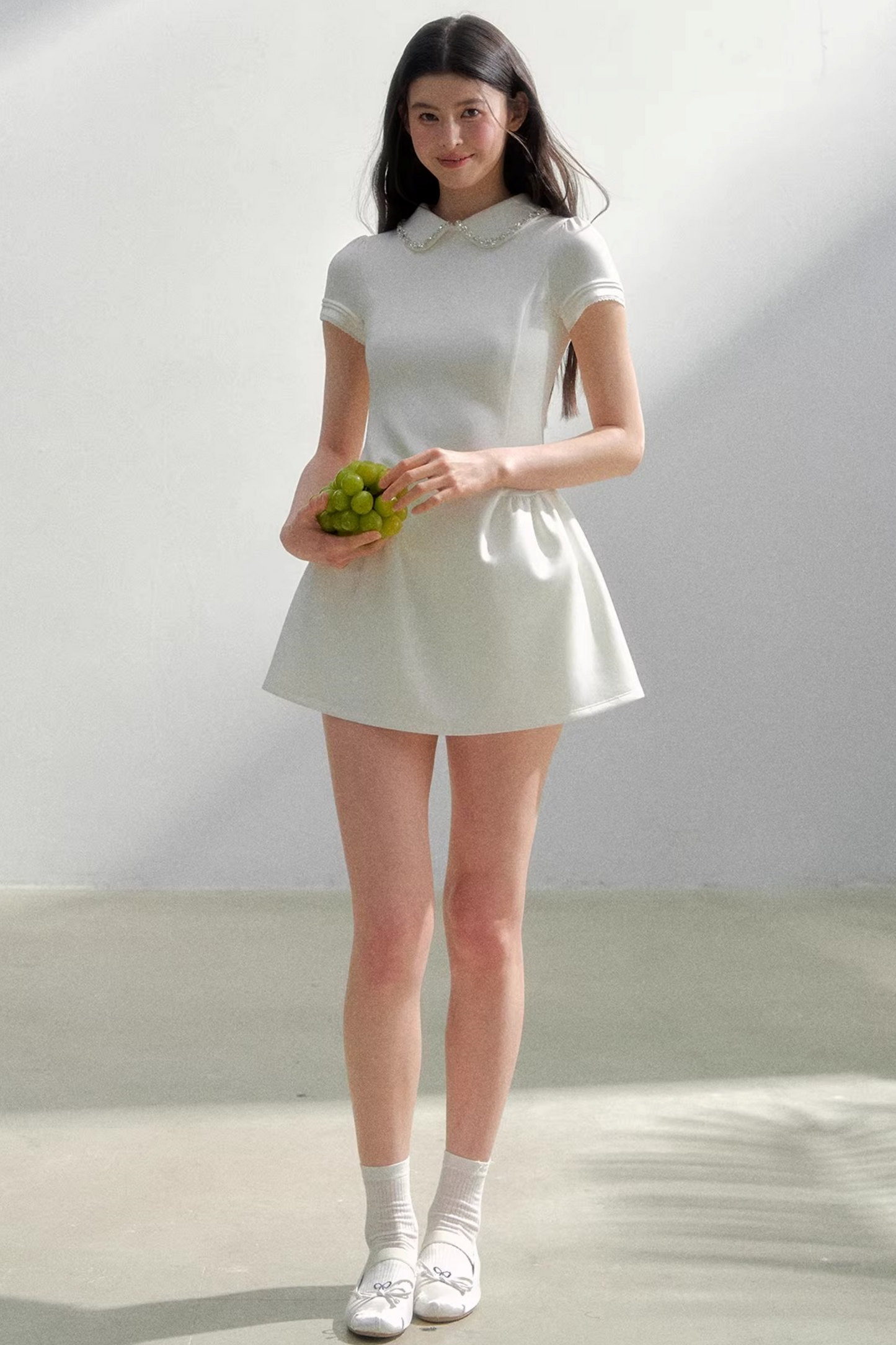 Retro Rhinestone Princess Dress