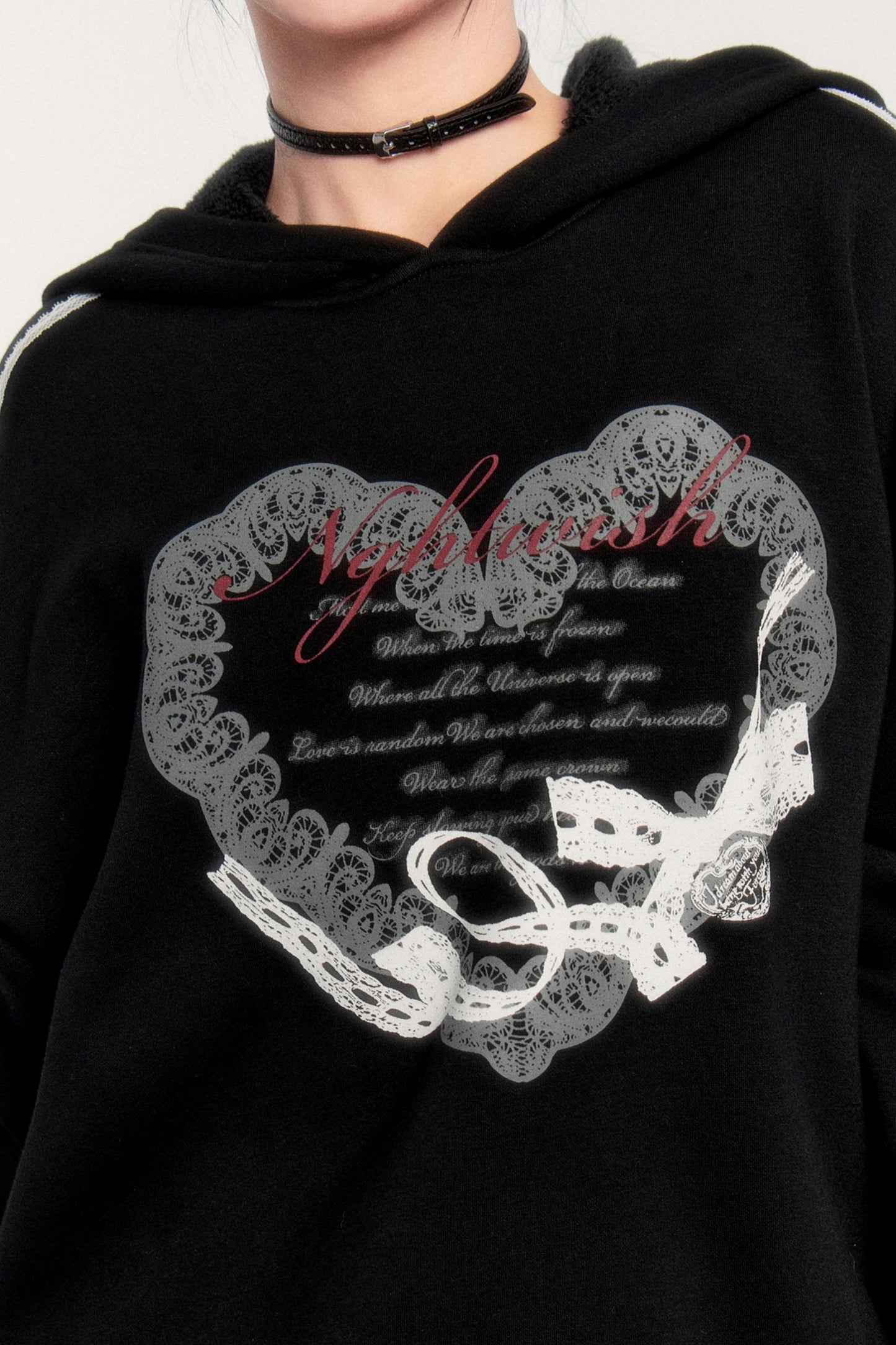 スポーティーフードトップス+スカート