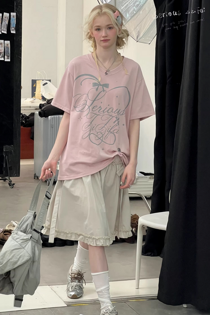 Star Falling V-Neck Top