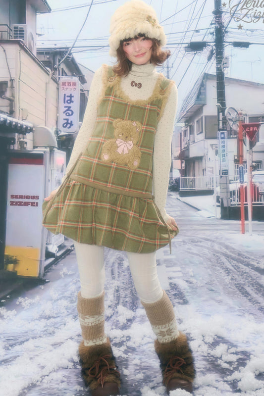 フォレストプレイドテディドレス