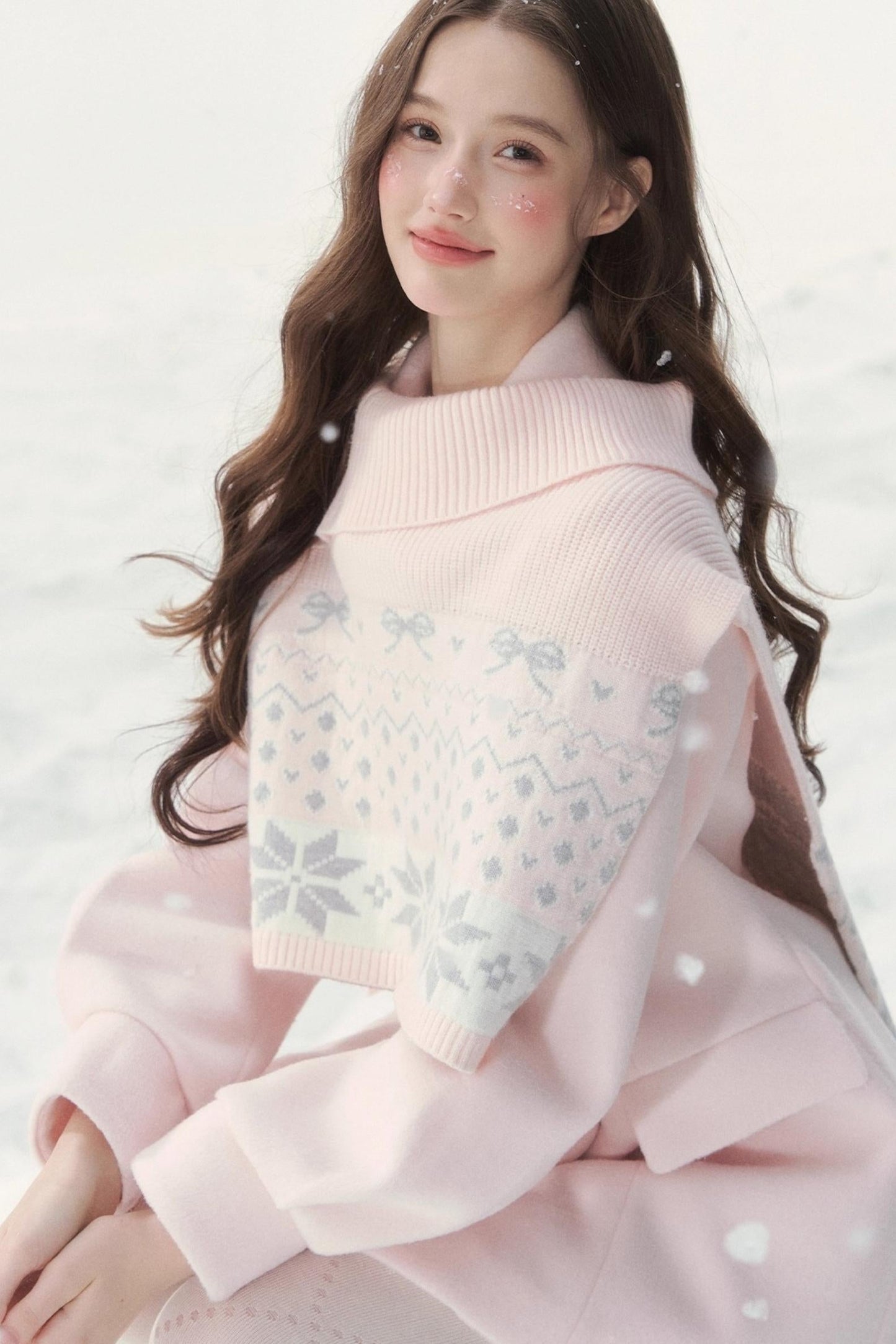 スイートダブルブレスコート+ショールセーター