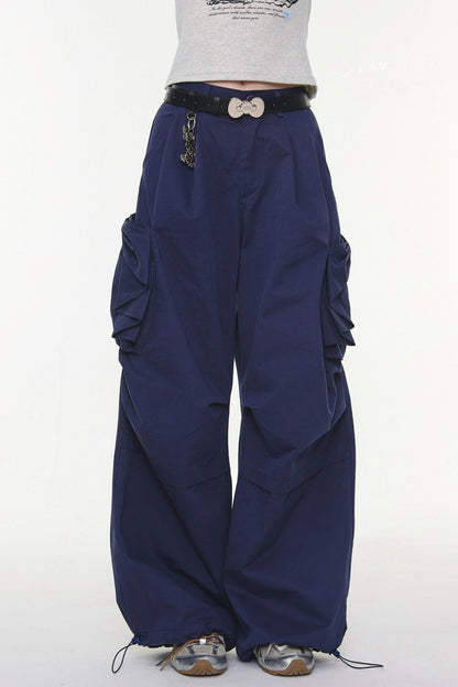 Bow Detail Cargo Pants