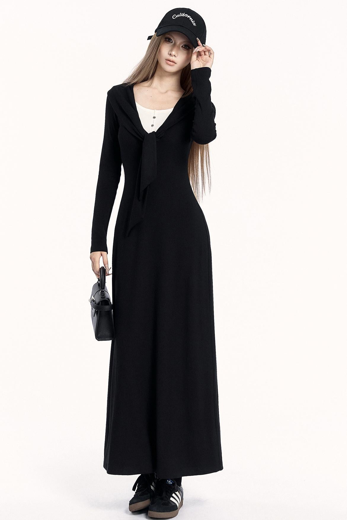 Relaxed Knit Midi Dress