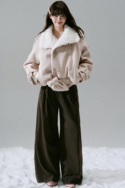 Romance Fur Collar Coat