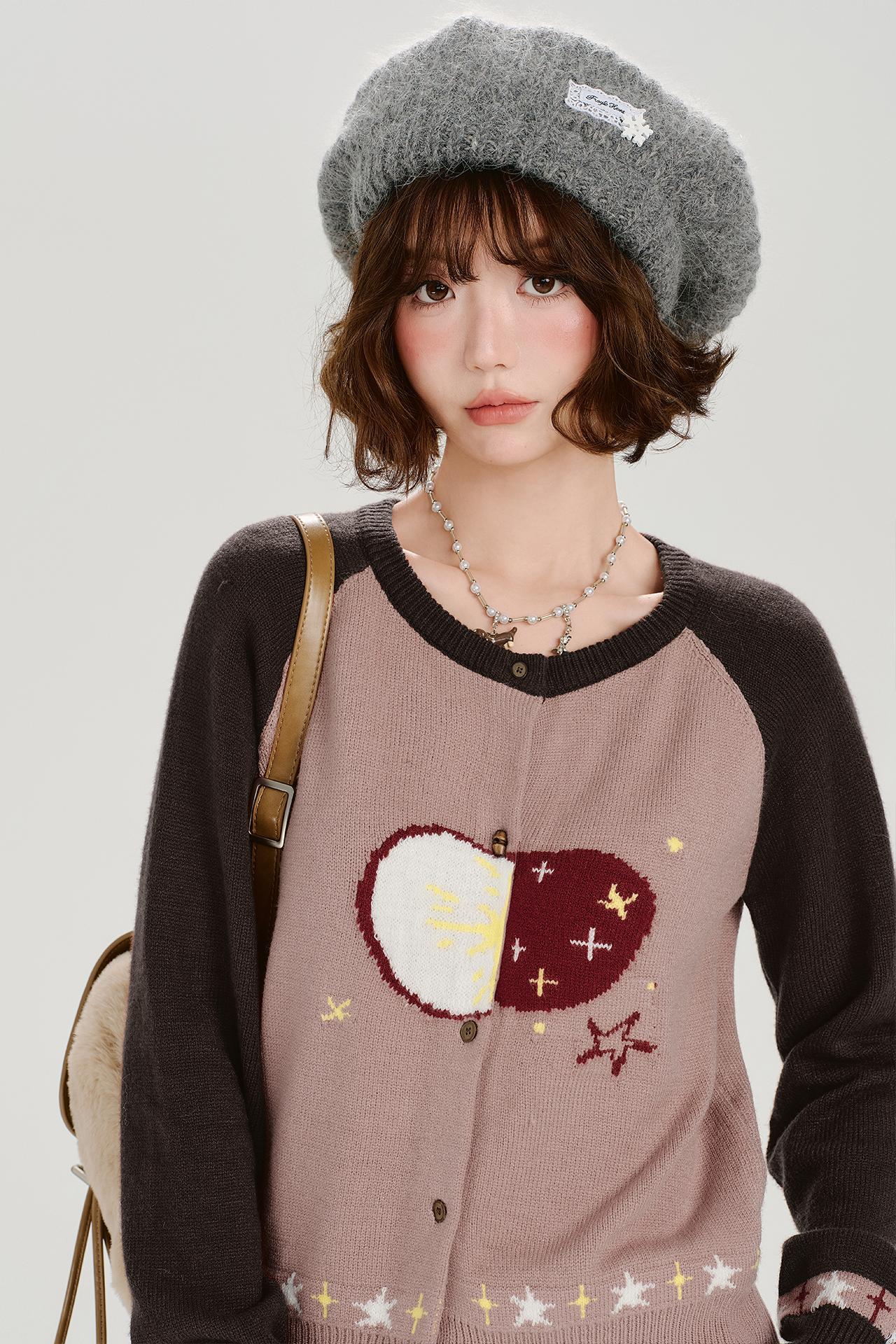 アメリカンレトロカーディガン