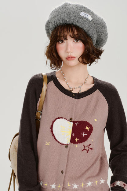 アメリカンレトロカーディガン