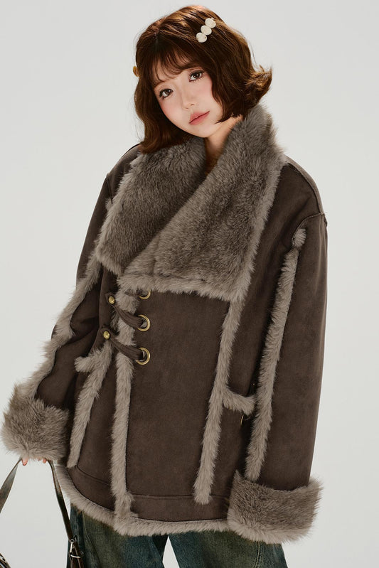 アメリカンファールーズスエードコート