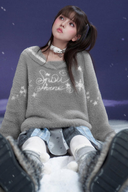 Pure White Fur Choker