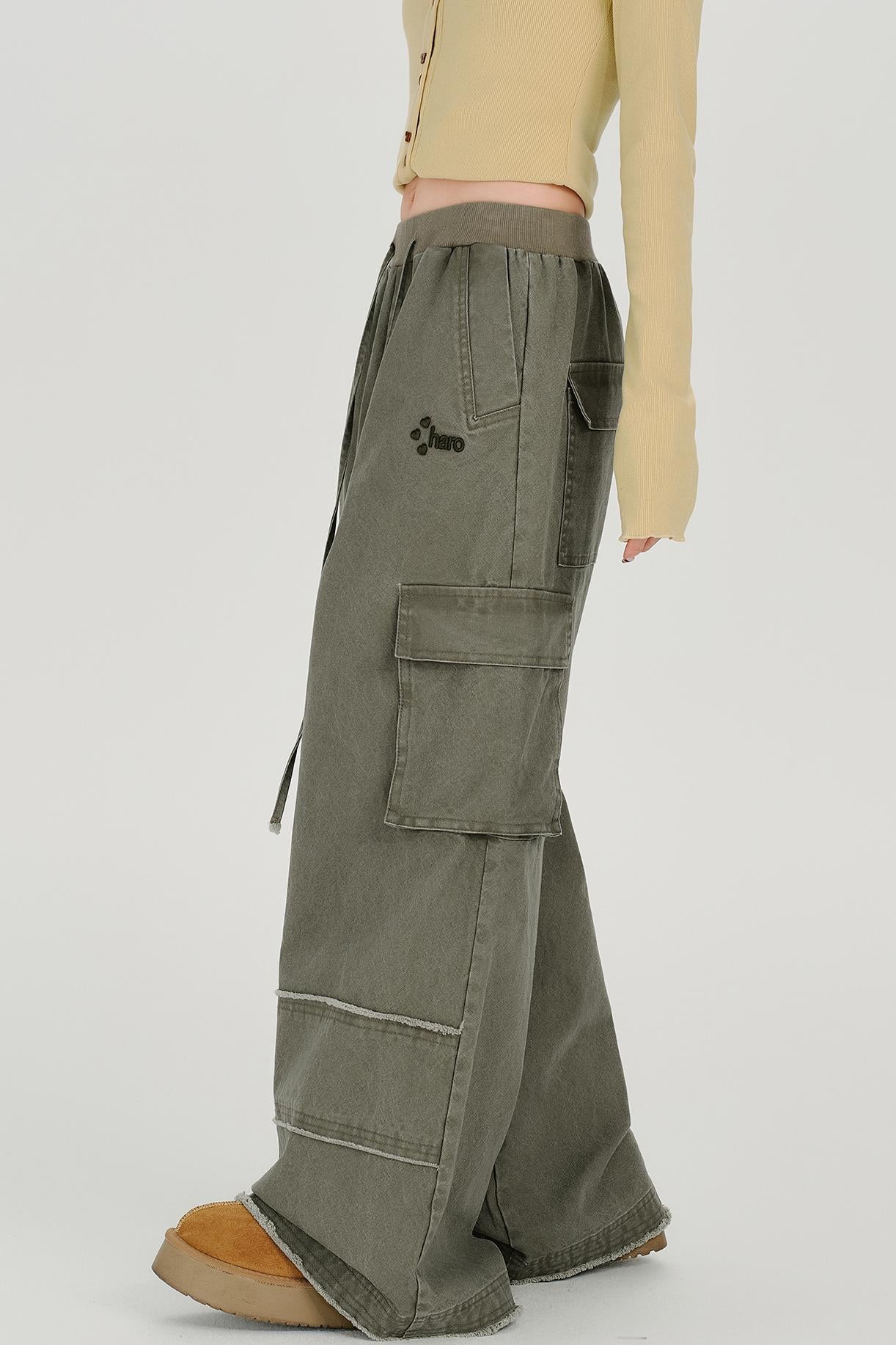 アメリカンレトロウォッシュドパンツ