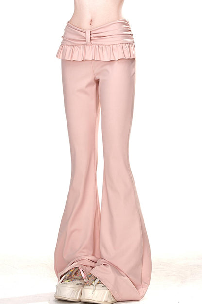 Sweet Pleats Flared Pants