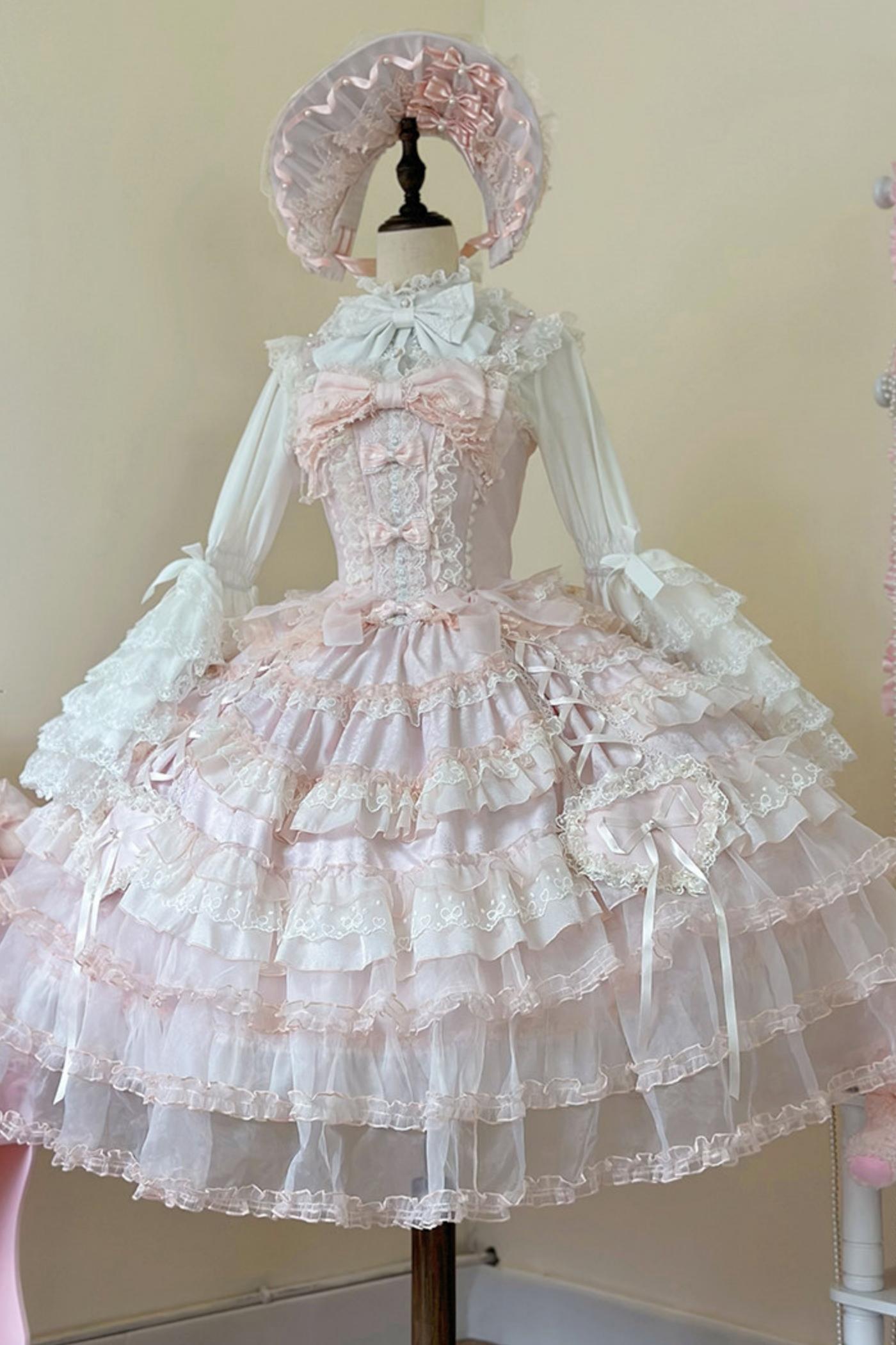 [Précommande] Robe de mariée Dreamy Doll + Coiffe
