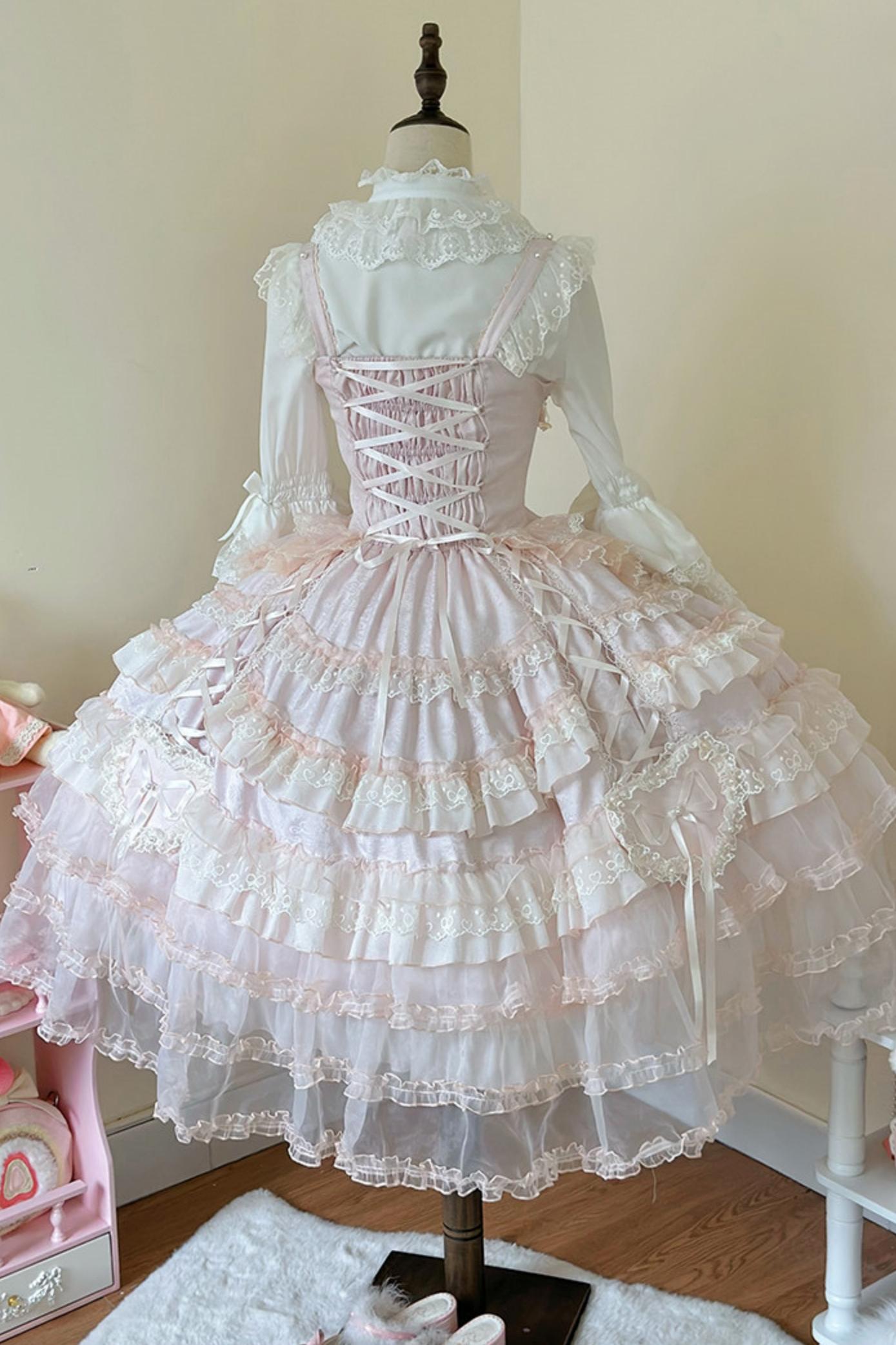 [Précommande] Robe de mariée Dreamy Doll + Coiffe