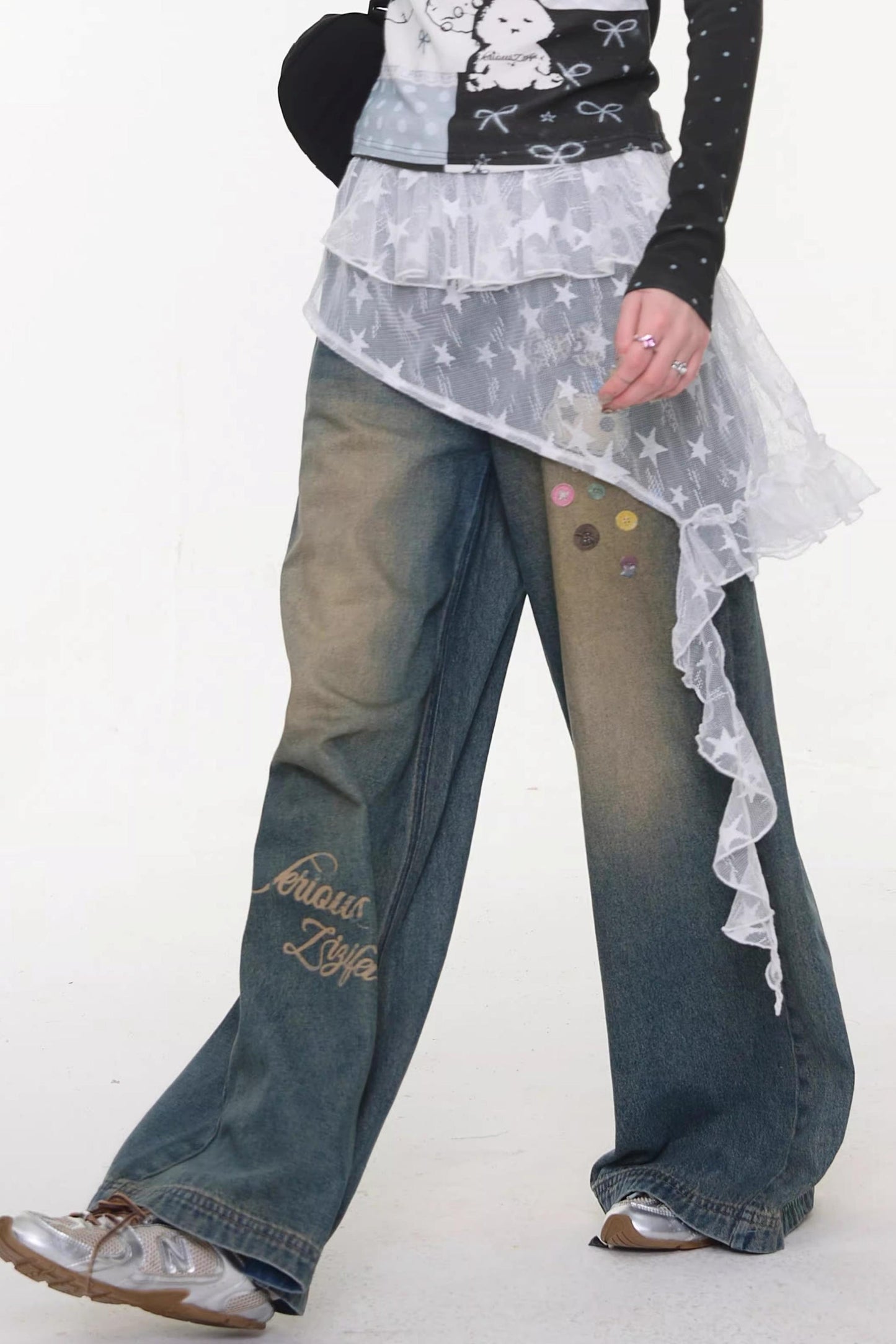 Sternspitze-Lagenrock-Accessoire