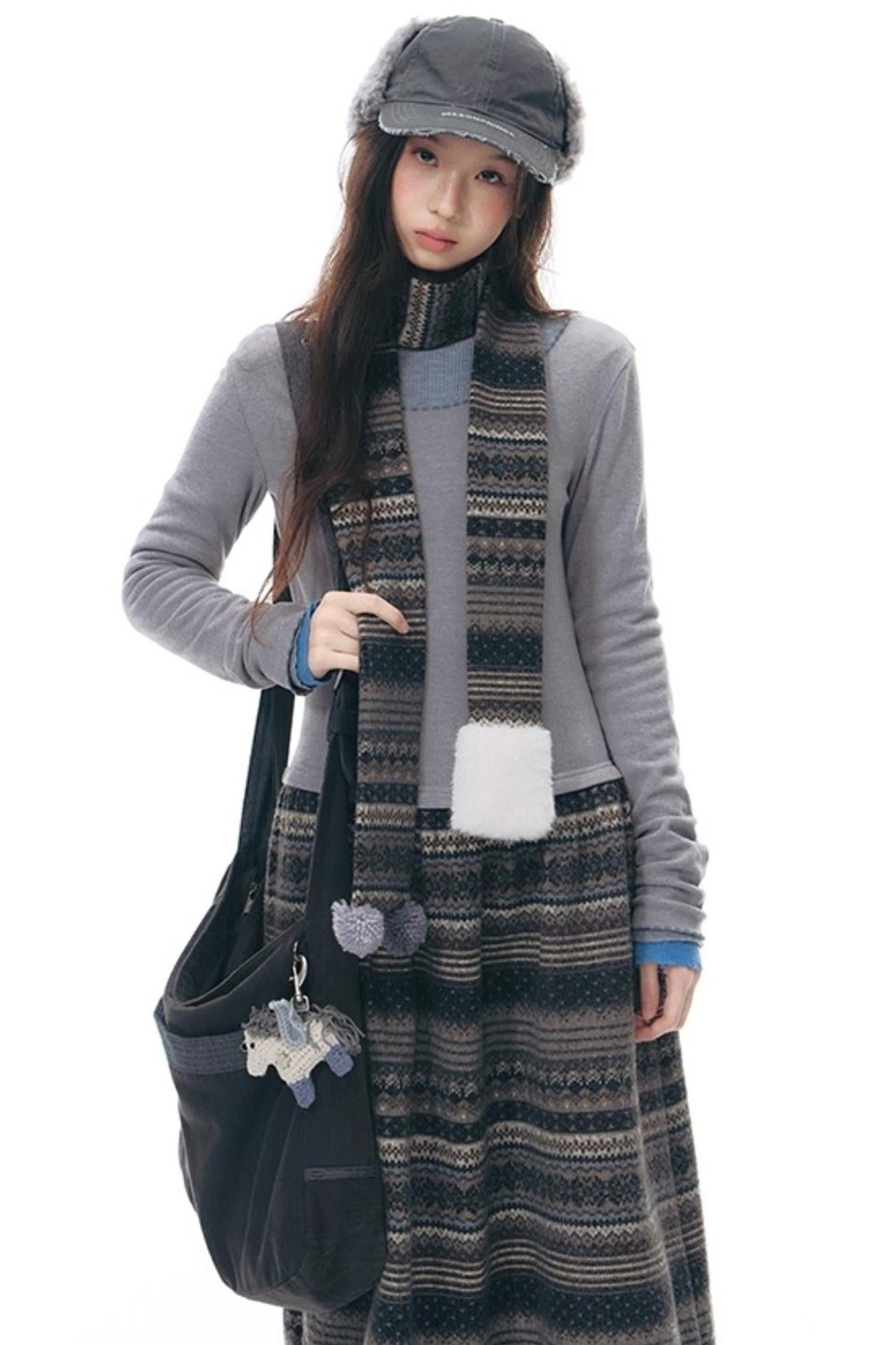 Island Slim Dress + Scarf