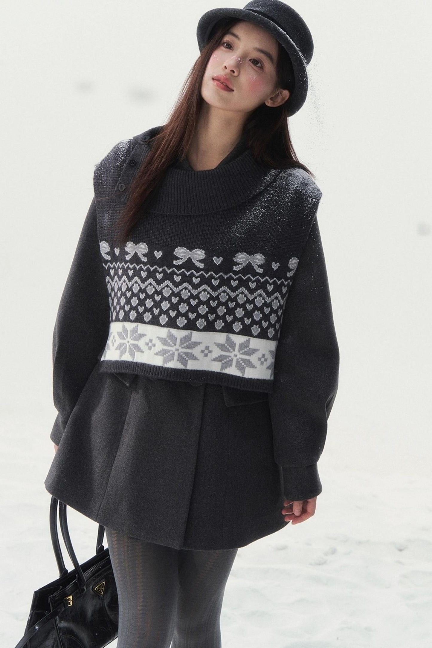 スイートダブルブレスコート+ショールセーター