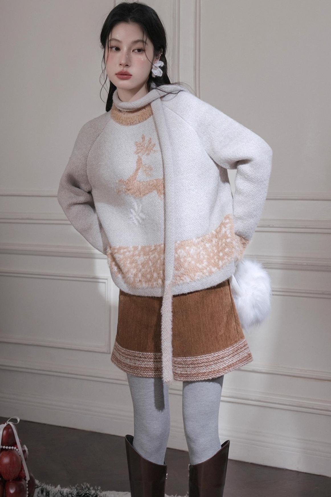 コーデュロイステッチショートパンツ