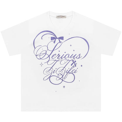 Star Falling V-Neck Top