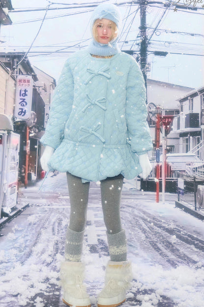 ミドルレングスリボンスイートコート