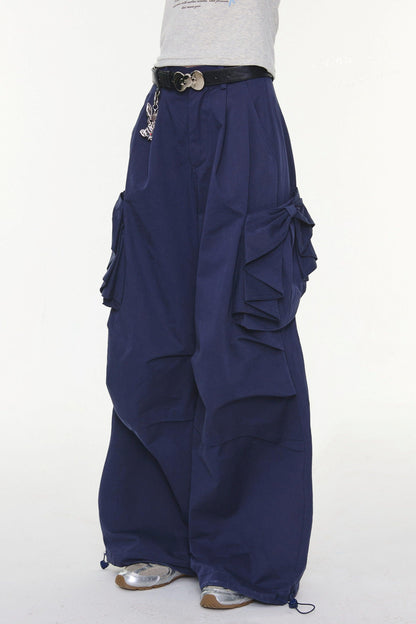 Bow Detail Cargo Pants